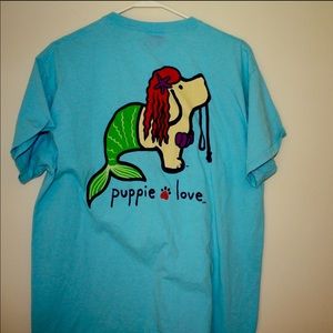 Puppie Love ❤️ Mermaid Tee